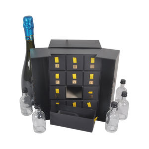 Emballage de vin de cocktail personnalisé pour les fêtes de Noël, spiritueux, whisky, boîte de bouteilles miniatures, cadeau pour <span class=keywords><strong>homme</strong></span>, <span class=keywords><strong>calendrier</strong></span> de l'<span class=keywords><strong>avent</strong></span> pour l'alcool - Product Image 5