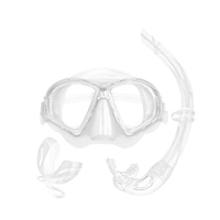 Masque de plongée en Offre Spéciale Aloma Masque de plongée en silicone imperméable Lunettes de plongée et tuba humide