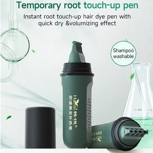 Pensil Pewarna Rambut Cair Sementara Alami Tanpa Bahan Kimia untuk Menutupi Uban di Akar Rambut, Cocok untuk Lace Frontal, Penggunaan di Rumah - Product Image 2