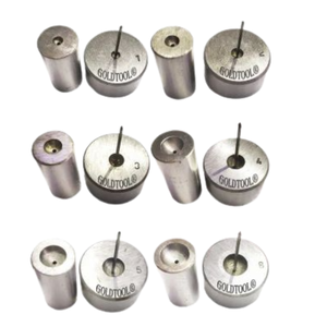 Boules de bijoux Chakupara, matrices pour boules ondulées de bijoux - Product Image 1