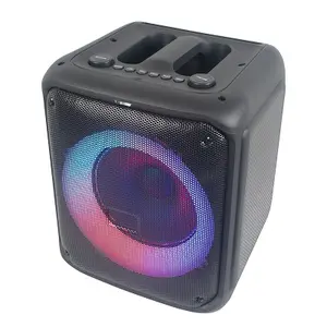 2022 neue 8 ''angepasste jb Gehäuse DJ Bass Tieftöner RGB Ring Licht leistungs starke Verstärker Audio Home Karaoke Lautsprecher Set