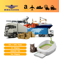 Top 10 des transitaires chinois, fret maritime DDP, expédition aérienne, litière pour chat vers les États-Unis