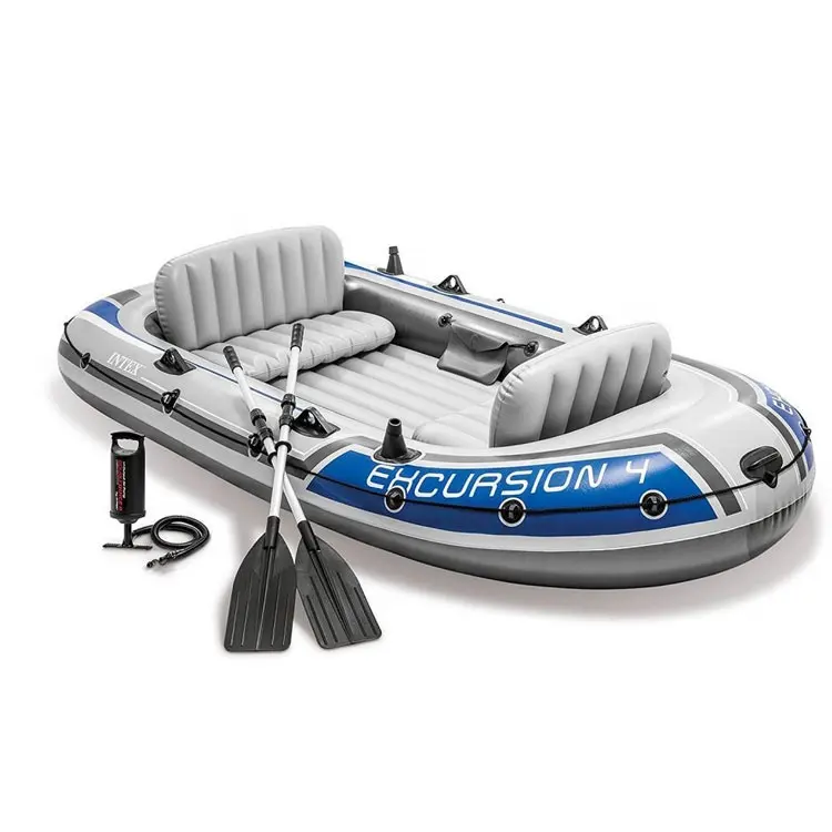 68324 Ausflug Wassersport Schlauchboot 4 Personen Fischerboote Kajak