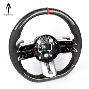 Volant en fibre de carbone personnalisé pour <span class=keywords><strong>Mercedes</strong></span>-Benz 2022 Nouveaux modèles CLS GLE W213 W205 <span class=keywords><strong>C63</strong></span> E63 S63 G63 G65 Gt63 GLB GLC - Product Image 3