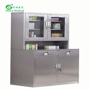 <span class=keywords><strong>Armoire</strong></span> <span class=keywords><strong>à</strong></span> <span class=keywords><strong>pharmacie</strong></span> d'acier inoxydable pour l'usage d'hôpital Solution de haute qualité et spacieuse de stockage - Product Image 5