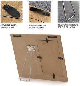 Décorations d'intérieur, cadre photo mural en bois, cadre photo commémoratif en bois, cadeaux de condoléances pour la perte d'un animal de compagnie, pour les amoureux des chats - Product Image 6