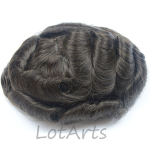 Peluca de cabello <span class=keywords><strong>para</strong></span> <span class=keywords><strong>hombres</strong></span>, sistema de reemplazo de cabello humano, Bases de encaje francés, tupé brasileño <span class=keywords><strong>para</strong></span> <span class=keywords><strong>hombres</strong></span> - Product Image 6