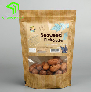 Custom Logo Resealable Stand up Ziplock Food Grade Packaging for Dry Food Candy Spices Coffee Beans Pet Food <strong>Ziploc</strong> <strong>Bags</strong> - Product Image 3