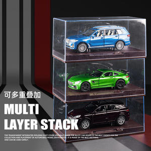 Caja de exhibición transparente de acrílico a prueba de polvo para modelos de coches, ideal para juguetes de niños y exhibición de coches a escala grandes. - Product Image 5
