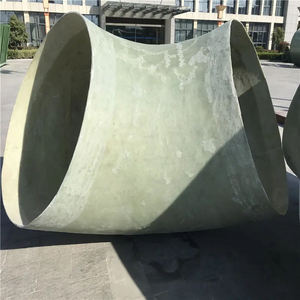 Codo FRP GRP para reactores químicos Accesorio de tubería resistente a la corrosión - Product Image 2