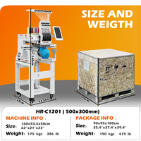 Máquina de Bordar Industrial de un Solo Cabezal para Uso Doméstico, Proveedor de Máquinas de Bordar QHM