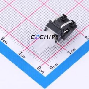 K6-6156F-02 Tactile Switch Through hole Component (THT) Switch 1.6N Right Angle Insert 6.8mm 6.8mm - Product Image 1
