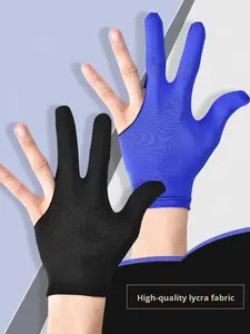 Gants de billard, salle de <span class=keywords><strong>tennis</strong></span> de table, professionnels, respirants, fins, haut de gamme, en spandex, pour hommes et femmes, main gauche et droite - Product Image 2