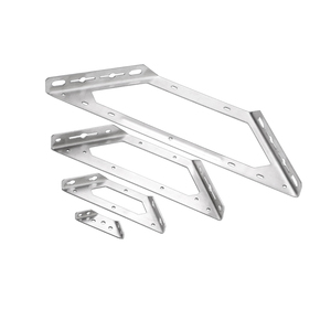 Support triangulaire à 90 degrés, fixation d'angle renforcée en L pour étagère, support de suspension pour armoire de cuisine - Product Image 3