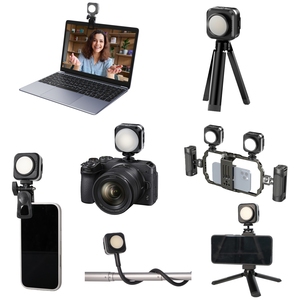 Lumière de remplissage magnétique 2700-6500K 3 températures de couleur Double trou de filetage 1/4 pouces Lumière vidéo <span class=keywords><strong>LED</strong></span> Trou ARRI Photographie éclairage - Product Image 6