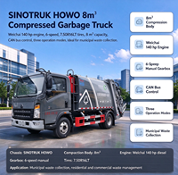 Camion à ordures compacteur Dongfeng 4*2 |   Liste de prix des camions compresseurs de 10 m³ |   Fabricant de camions à ordures pour l'assainissement municipal