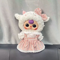 Only Clothes BBY 400% Life-Size Animal-Themed Fabric Doll Plush Toy Green-Striped Milk-Cream Dress Set Super Cute Girls China