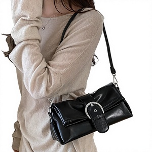 Newest Ladies Luxury Crossbody Handbag <b>Square</b> Designer Shoulder Strap Fashionable Portable Flip Cover Purse PU Zip Candy - Product Image 2