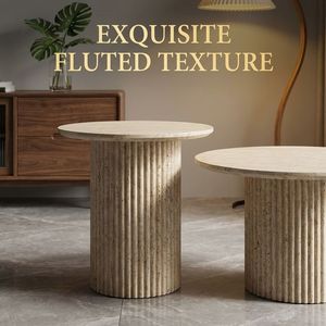 <span class=keywords><strong>Table</strong></span> <span class=keywords><strong>basse</strong></span> moderne et minimaliste, design deux pièces durable, facile à nettoyer, mobilier de salon domestique, petite unité - Product Image 6