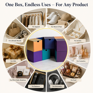 Caja de Regalo de Papel con Diseño Creativo y Logotipo Personalizado, Cubo Sorpresa con Múltiples Cajones para Joyería, Cosméticos, Dulces, Regalo para Enamorados - Product Image 4