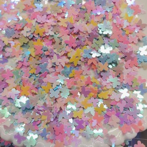 Vendita calda 500 g/borsa primavera farfalla paillettes in PVC farfalla <span class=keywords><strong>Confetti</strong></span> <span class=keywords><strong>artigianali</strong></span> per Nail Art abbigliamento da donna decorazione - Product Image 4