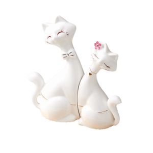Đáng yêu Gốm Mèo Bảng trang trí gió chữa bệnh các đối tượng nhỏ cho Thích hợp phòng chuyển đổi cho máy tính để bàn Đồ trang trí nhà tốt - Product Image 5