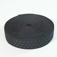 Bande élastique en maille brodée Aoya haute résistance et tenacité, personnalisée, en polyester tissé, avec logo gaufré chevrons, directement du fabricant