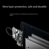Batterie externe intégrée 20000mAh 67W avec lumière, charge rapide bidirectionnelle, compatible multi-appareils