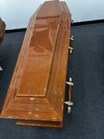 Fabricante de Ataúdes de Madera Sólida en China, Exportación al por Mayor