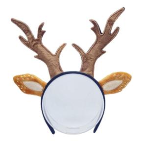 Serre-tête de Noël en forme de bois de renne pour femme, accessoire élégant pour fête, costume de cosplay, festival - Product Image 3