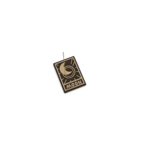 Plateau carré de divination OEM/ODM personnalisé en céramique, brûleur d'encens portable en céramique pour la sorcellerie et la décoration de tarot