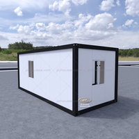 Maison préfabriquée modulaire en conteneur avec structure en acier et design moderne