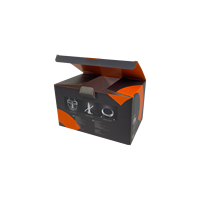 Boîte en carton ondulé grande taille, personnalisée avec logo en relief, pour l'expédition, emballage mobile, fabrication ODM