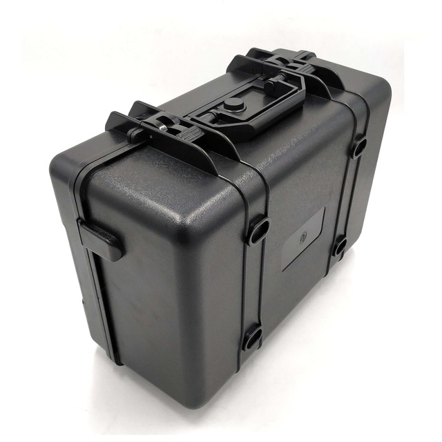 Factory Price Black Hard ABS Plastic Storage Tooling Case IP67 Waterproof Foam Tool Case with Handle