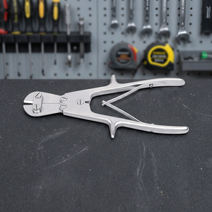 Coupe-fils orthopédique vétérinaire en acier inoxydable, forceps manuel pour la coupe des fils, pour kit d'instruments chirurgicaux - Product Image 3