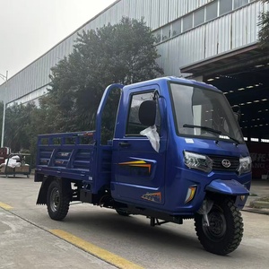 Triciclo <span class=keywords><strong>de</strong></span> Carga Resistente con Tanque <span class=keywords><strong>de</strong></span> Combustible Reforzado y Caja <span class=keywords><strong>de</strong></span> Carga Extra Grande para Trabajos Pesados - Product Image 2