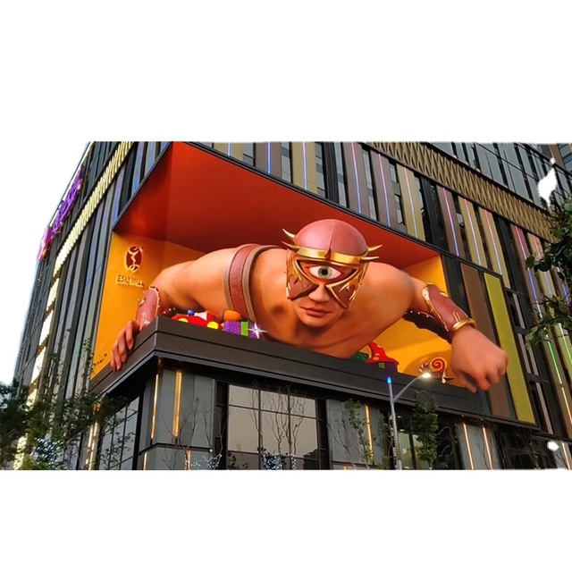DR VISUAL Easy-to-Remove P10 P8 P7.8 P6 3D Billboard Naked Eye 3D LED Display Screen Portable Installation