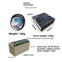 Qualcomm Android CarPlay Wireless Box Model T11N Type-C Connection Multi-Screen Interactive Features 4+64GB/8+128GB RAM+ROM for