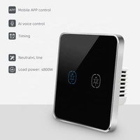 Ana Sayfa Google Zigbee 3.0 Smart Life 10A Temperli Cam Duvar Anahtarı Nötr+L Hattı 4'lü Asistan Dokunmatik Işık 600W/çete İngiltere/AB