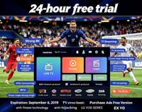 Appareil de diffusion IPTV pour l'Amérique du Nord, sortie HD stable, adapté à la visualisation de toutes les chaînes HD de toutes les régions, essai disponible