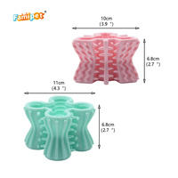 Jouet à mâcher pour chien en TPR durable, nouveau design, vente en gros du fabricant Famipet, pour le nettoyage des dents des animaux de compagnie