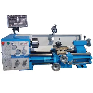 0.75KW low cost small mini table bench top dro lathe machine CJM320B for metal for sale