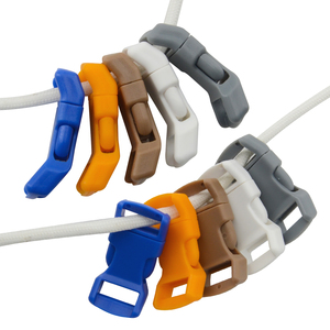 1/2 ''pouces 5 couleurs courbes profilées Paracord <span class=keywords><strong>Bracelet</strong></span> Clips en plastique boucles à dégagement latéral rapide - Product Image 4