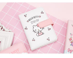 Cuaderno de PU A6 con Diseño de <span class=keywords><strong>Hello</strong></span> <span class=keywords><strong>Kitty</strong></span>, Libreta de Bolsillo para Niñas, Papelería Kawaii, Venta al Por Mayor - Product Image 3