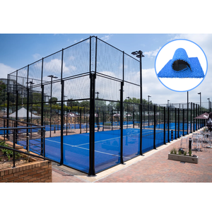 Gazon synthétique Panoramique Paddle Tennis Sport Padel Fabricant de terrain de tennis Ventes directes <span class=keywords><strong>Prix</strong></span> bas privilégié <span class=keywords><strong>Pelouse</strong></span> artificielle - Product Image 1