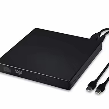 Portable External CD Drive for Cars Laptops Desktops-Safe Use Music & Movie Player