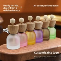 Bouteilles diffuseurs de parfum en verre vides en gros avec bâtonnets en bois et bouchon argenté, logo personnalisé, pour parfum et désodorisant d'ambiance