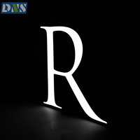 Enseigne lumineuse LED 3D personnalisée Denison pour devanture de magasin, garantie 2 ans, étanche IP65, lettres lumineuses murales pour entreprises