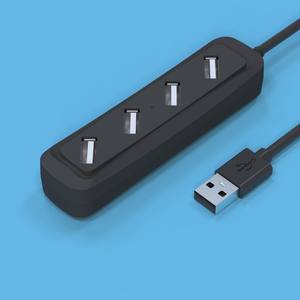 Adattatore Espansore <span class=keywords><strong>USB</strong></span> 2.0 Modello Privato B-1729 con 4 Porte per Laptop, Computer Desktop, Interfaccia Esterna e Hub per Unità <span class=keywords><strong>USB</strong></span> - Product Image 4