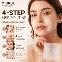 Parche Facial de Silicona Antiarrugas Reutilizable, Adhesivo para el Cuidado de la Piel, Eliminador de Líneas de Expresión, Paquete Personalizado OEM, Venta al Por Mayor Directo de Fábrica